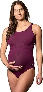 [EQ Swimwear] Performance Banded Maternity Swimming Suit Provides Comfort and Support