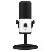 NZXT Capsule Mini Wired Microphone for Gaming, Live Streaming, Content Production, Studio, Speech - Matte White