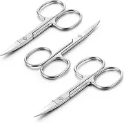 APLZGMG Stainless Steel Eyebrow Scissors - Neonail Starter Set with Cuticle Scissors, Cuticle Remover, Skin Scissors, Eyebrow Scissors, Eyebrow Scissors, Cuticle Nippers, Neon Nail UV Nail Polish