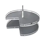 Provedore Kitchen Cupboard Carousel - 270 degrees - Height Adjustable