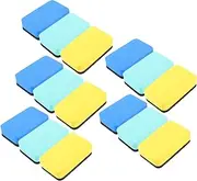 DOITOOL Erasable Whiteboard Erasers 15 Pack Mini Chalkboard Erasers Whiteboard Accessories for Office School