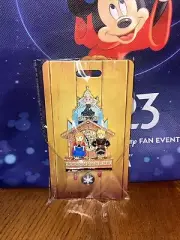 Frozen Pin Anna Elsa Disney WDI Glendale D23 Expo 2024 Cuckoo Clock LE 400 NEW