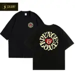 KATUN T 恤 VINTAGE PEACE LOVE T-SHIRT SHIRT DISTRO 精梳棉男士女士兒童中