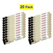 20PK ZTE SFP-10GE-M Compatible 10GBASE-SR SFP+ Transceiver (MMF, 850nm, 300m)