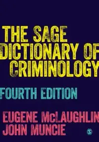 在飛比找博客來優惠-The Sage Dictionary of Crimino