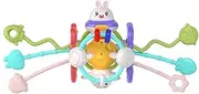 Activity Cube,Animal-Themed Sensory Cube - Play Center, Travel Toys, Early Learning Activities for Kids 3 Month+