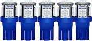 DSSOOY T10 194 168 LED Light Bulb 158 161 2825 Instrument Panel Gauge Cluster Dashboard LED Light Bulb 5 SMD Blue