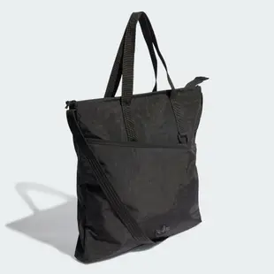 adidas 側背包 斜背包 小包 運動包 三葉草 ADV TOTE BAG 黑 II3342