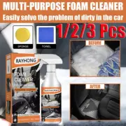 Car Interior Foam Cleaner Spray Cleaning Agent Leather Dash Console Foam SprayRH