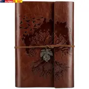 Leather Journals Notebooks with Blank Pages, Vintage Refillable Journal for Writ