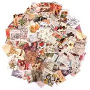 400Pcs Junk Journal Vintage DIY Material Paper Journaling Supplies Scrapbook...