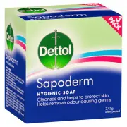 Dettol Sapoderm Hygienic Soap 3 Pack