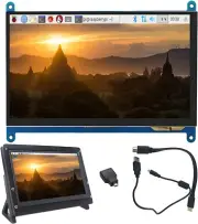 7 Inch HDMI LCD IPS Display Module Compatible for Raspberry Pi 4 3 2 | Supports