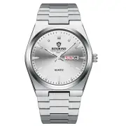 BINBOND Men's Quartz Luxury Watch Stainless Waterproof Luminous Day/Date NEW
