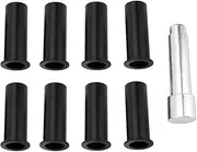 8pcs Door Hinge Pin Liners Bushings Kit Door Hinge Bushing Inserts Kit Fit for JKU 07-18 2