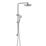 Cora Round Multi Function Shower Set Brushed Nickel