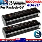 2 Pack 5.0Ah for Paslode 404717 Battery 6V Nail Gun 900400 900420 IM250 IM350 AU