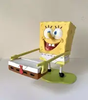【Rare PROTOTYPE】6.5" SpongeBob Squarepants Holding Pants Figure, Sababa Toys