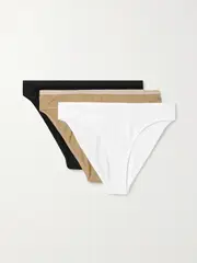 [CDLP] CDLP - + Net Sustain Set Of Three Stretch-tencel™ Lyocell Briefs - Multi - x small x small Multi