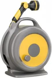 Retractable Garden Hose Reel 22M 10 Pattern Spray NozzlePortable design easy