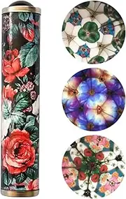 Daity Kaleidoscope Adult High-Quality Polygonal Real Scene Kaleidoscopes Nostalgic Adults Children