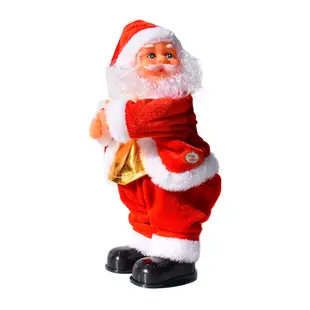 Electric Santa Claus Singing Dancing Doll Ornament Kids Toy