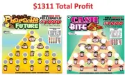 NEW pull tickets CLIMBER BOARD BUNDLE OF 2 GAMES - Cash board Tabs
