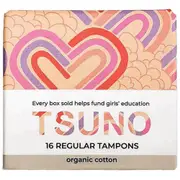 Tsuno Certified Organic Regular Tampons