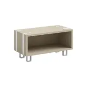 Safco Ready 12.25" x 24" Stackable Cube Storage Beige/White (5510WHNA)