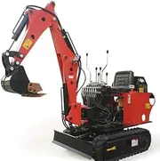 Mini Excavator Small Digger Loader Mini Excavator Machine 1 Ton Crawler Construction Machinery Excavators