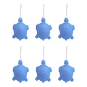 6x LVD Ceramic Hanging Turtle Home/Office Durable Display Decor 8x5cm Marine