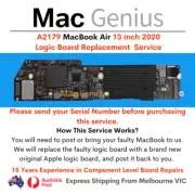 Apple MacBook Air A2179 13 inch 2020 Logic Board Replacement Service
