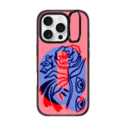 iPhone 16 Pro Impact Ring Stand Case MagSafe Compatible Q BY AF ILLUSTRATIONS