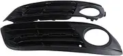 Car Front Bumper Fog Frame Fog Lamp Grille Car Fit For BMW F10 F11 F18 525D 528I 535I 2014-2016 Replacement Light