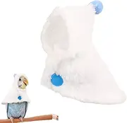 Parrot Warm Cloak, Parrot Plush Bird Cloak Warm Bird Cloth, Winter Photo Props Cosplay Bird Costume for Mynah, Parrot & Conure