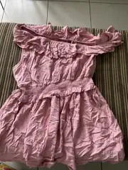 ATMOS & HERE JACINTA FRILL MIDI DRESS SZ 26 BNWT FREE POST (F59