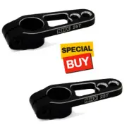 NHX RC 25T M3 CNC Aluminum Futaba / Savox Servo Horn Arms Black 25T (2)