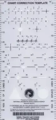 Chart Correction Template (Weems & Plath 9998)