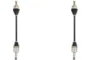 Front PAIR TrakMotive CV Axle Shaft for 2014 Subaru WRX (36065)
