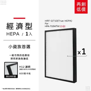 【著媽】HEPA濾網(適用 Honeywell HPA710 HPA710WTW HPA-710WTW 空氣清淨機)