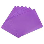 Purple Glitter EVA Foam Sheets 11 x 8 Inch 2mm Thick for Crafts DIY 6 Pcs