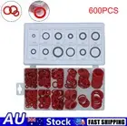 600pcs Fiber Flat Washers 12 Sizes Steel Paper Washers Assortment Kit Washer Set
