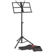 Xtreme Pro MS88 Heavy Duty Fold Up Music Stand Black With Carry Bag