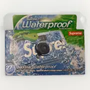 BNWT Fujufilm Supreme Quicksnap Waterproof Camera One Time Use 800 ISO Film