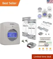 CALCULATING Starter Time Clock Bundle with 100-Cards, 1 Ribbon and 2 Keys