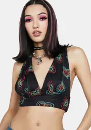 Flirting Contest Crop Top