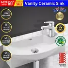 Cefito Bathroom Basin Vanity Ceramic Sink Above Counter Hand Wash Bowl Sink