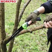 WORKPRO 180mm Pruning Saws with Safety Lock, Folding Saw for Garden, Camping