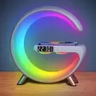 Smart LED Table Lamp, Wireless Charger Atmosphere Lamp, 4-in-1 Wireless Charger