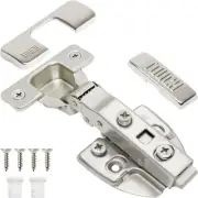 Soft Close Cabinet Hinges European style 3/4" Full Overlay for Frameless Cabinet